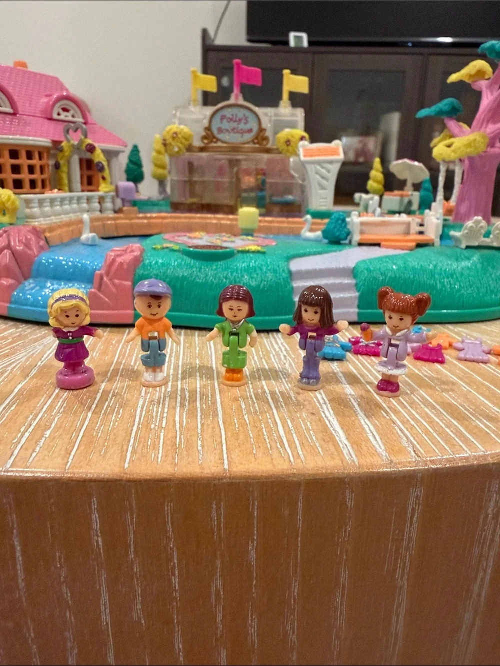 1996 COMPLETE Magical Movin’ Pollyville Polly Pocket Bluebird WORKS
